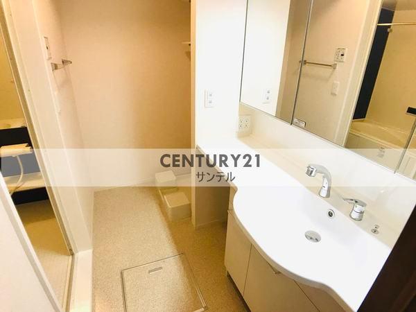 洗面設備　同間取り別室