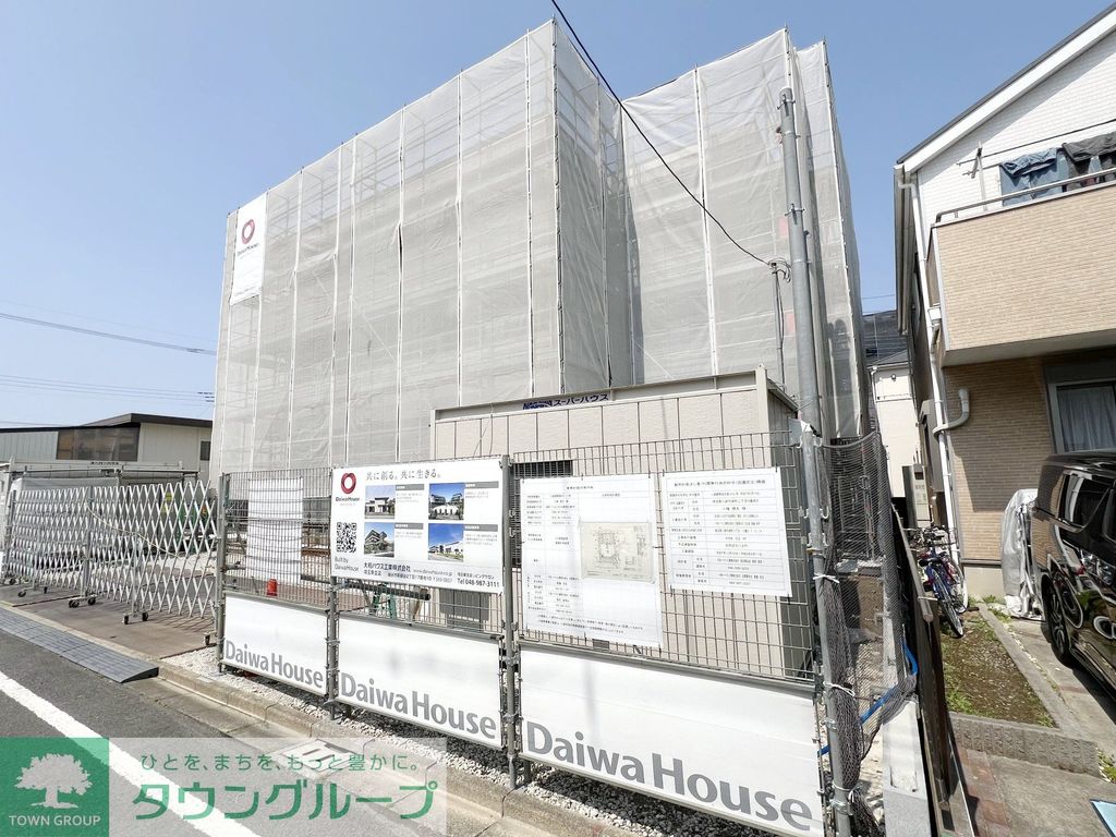 駐車場　眺望