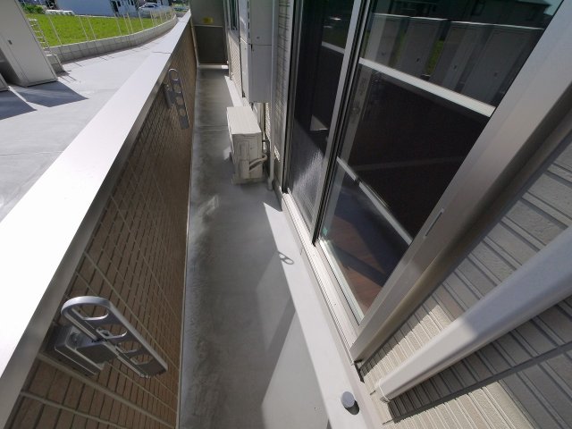 バルコニー　落ち着いた時間を過ごせるバルコニーです