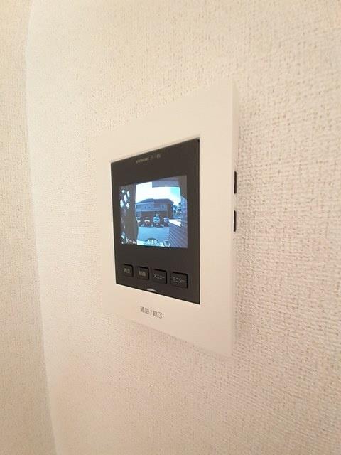 セキュリティ　モニター付きインターホン