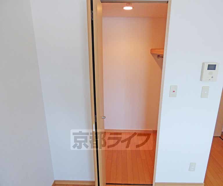収納　ウォークインクローゼットです。