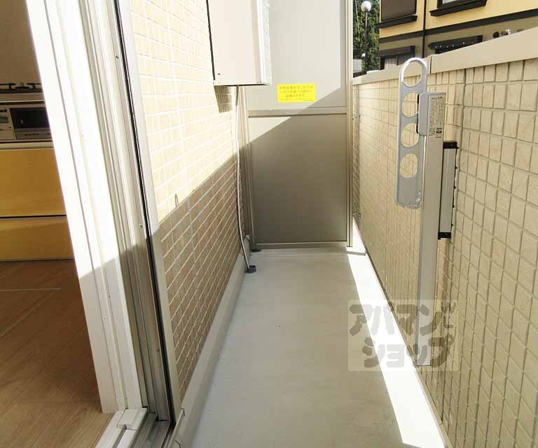 バルコニー　広々ベランダです。