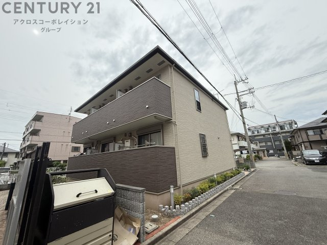 建物外観　TVモニター付きインターホンで安心です♪