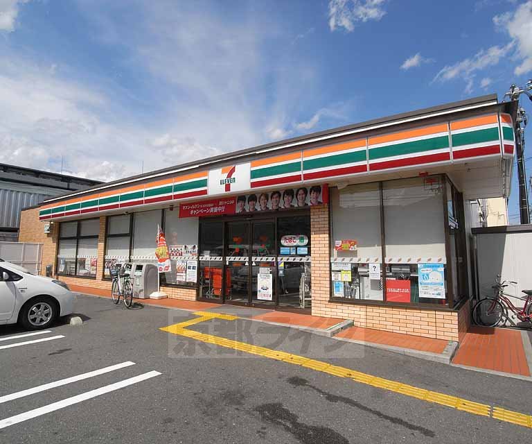 コンビニ　セブンイレブン唐橋芦辺町店（コンビニ）まで450m