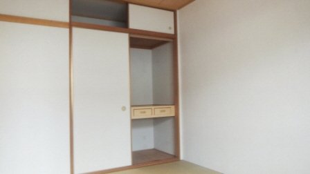 収納　天袋付き収納！