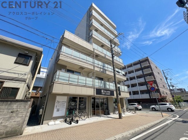 建物外観　オートロックあり、安心です！