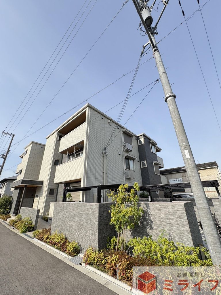 建物外観　エレベーター完備で快適なマンションライフ。