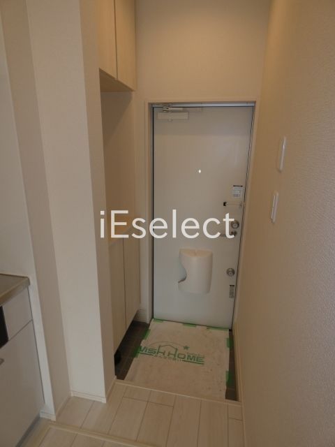 玄関　シューズボックス付き玄関