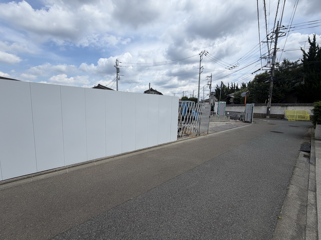 エントランス　～施工中～