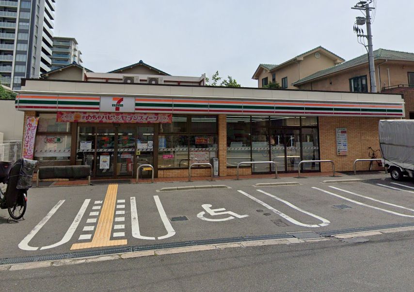 コンビニ　セブンイレブン 大阪長柄中店（コンビニ）まで113m