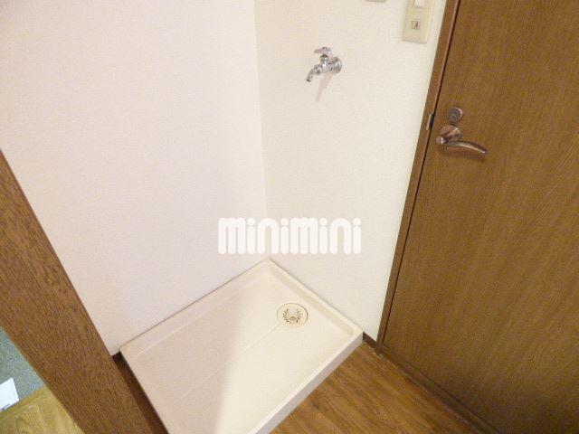 洗面設備　室内洗濯機置き場