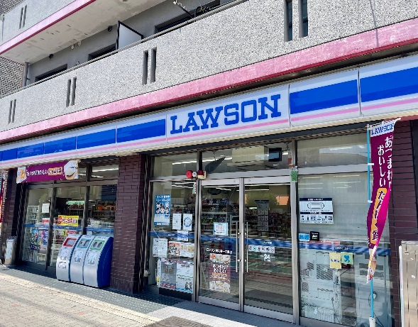 コンビニ　ローソン 舎利寺一丁目店（コンビニ）まで404m
