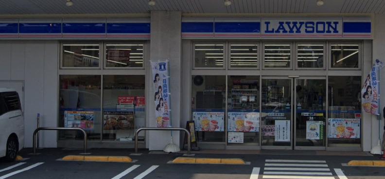コンビニ　ローソン 横浜東蒔田町店（コンビニ）まで640m