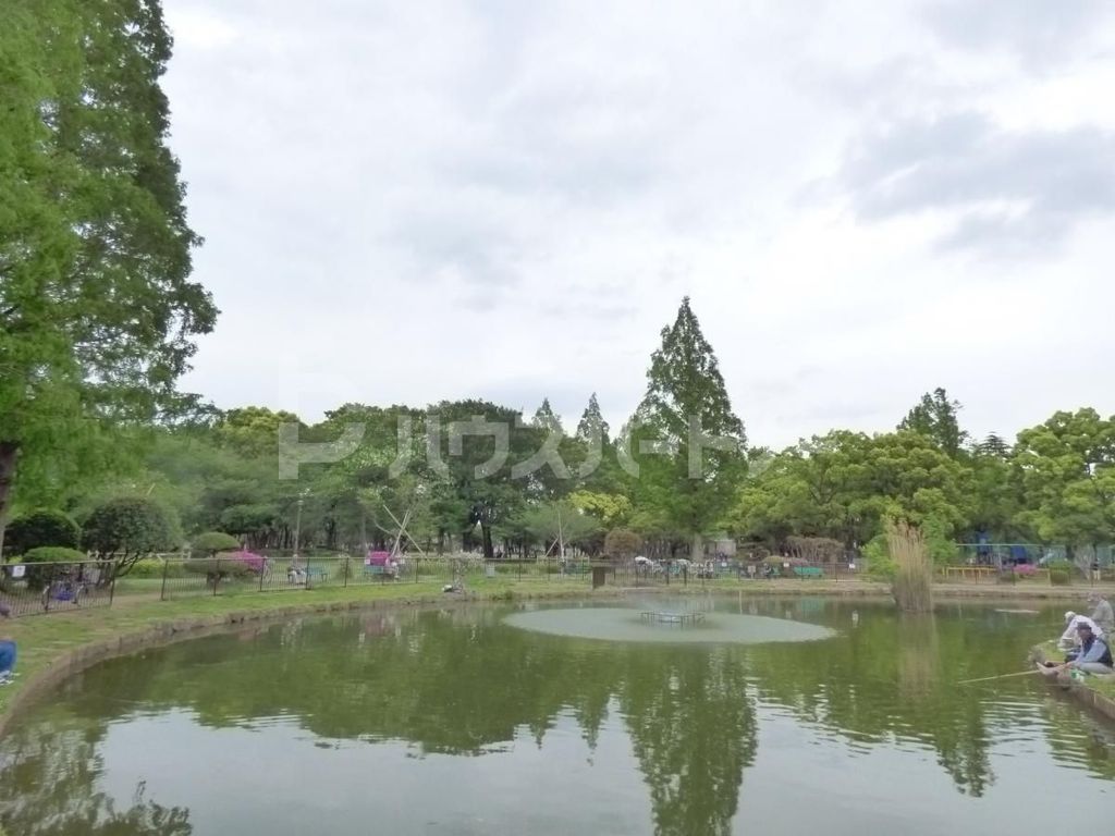 公園　元渕江公園つり池（公園）まで410m