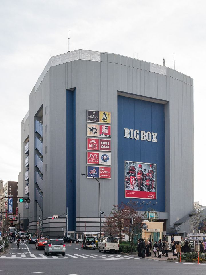 ショッピングセンター　ユニクロ BIGBOX高田馬場店（ショッピングセンター）まで456m