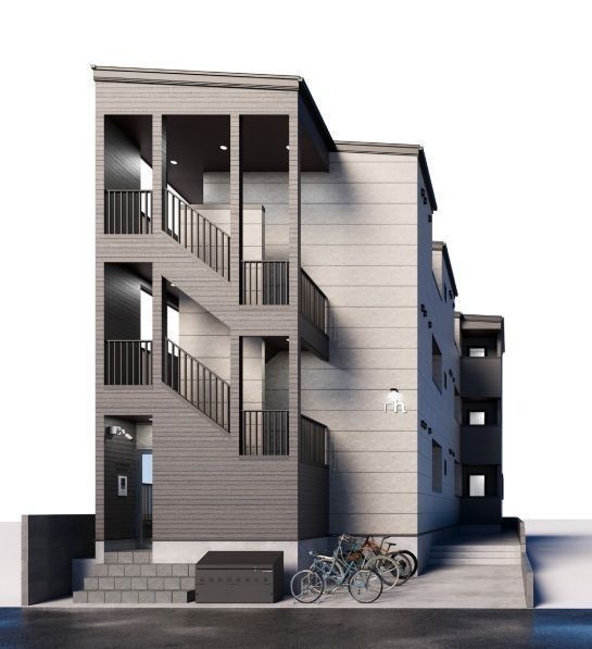 建物外観　☆外観完成パース☆