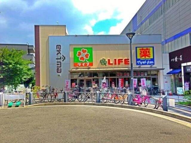 スーパー　ライフ今津駅前店（スーパー）まで376m