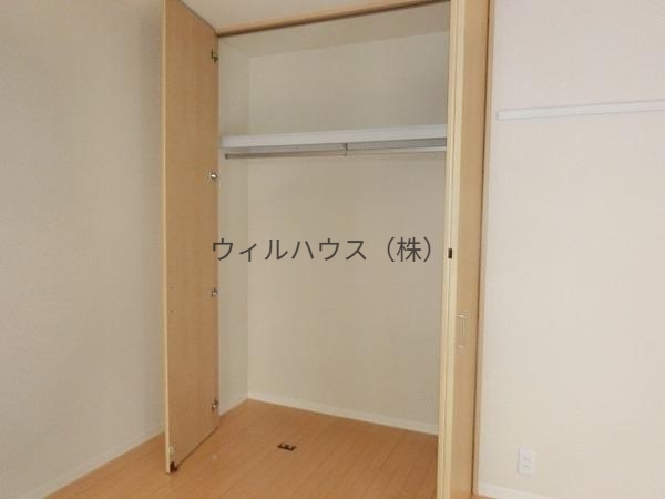 収納　クローゼット！