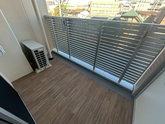 バルコニー　※別部屋の写真です