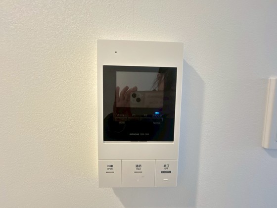 セキュリティ　※別部屋の写真です