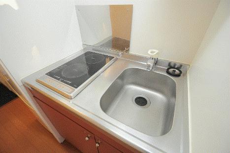 キッチン　備品や設備仕様は号室等により異なります現地をご確認下さい。