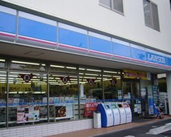 コンビニ　ローソン広島上安二丁目店（コンビニ）まで448m