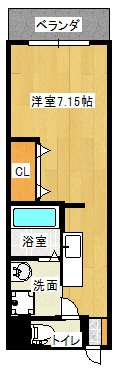 ルビーノ帝塚山の間取り写真