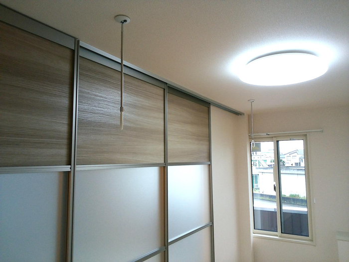 その他設備　室内物干し