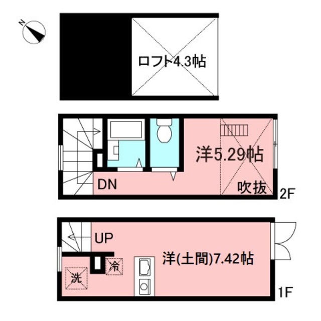 DOMAガレージハウスの間取り写真