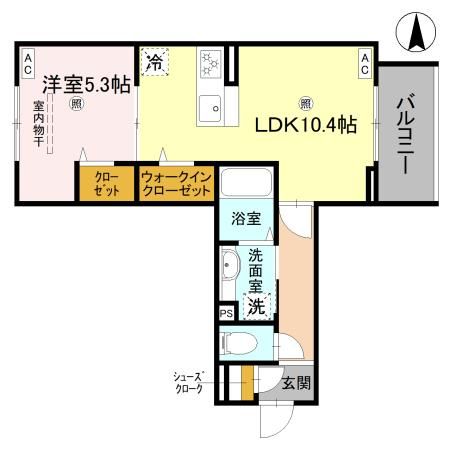 RETOLIA南住吉の間取り写真