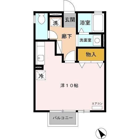 シャルマンの間取り写真