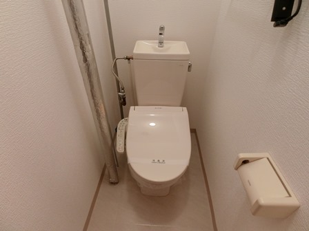 ＪＲ千歳線 北広島駅 徒歩10分 3階建 築29年のトイレ写真