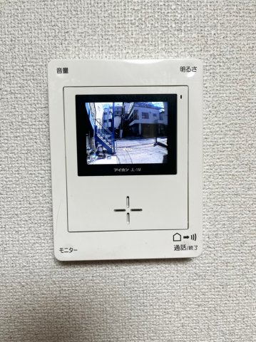 セキュリティ　モニター付きで安心安全♪
