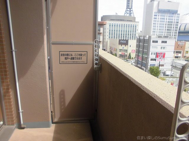 バルコニー　6F参照