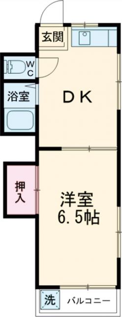 ハイツ田中の間取り写真