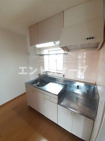 上信電鉄 西富岡駅 徒歩8分 2階建 築31年のキッチン写真