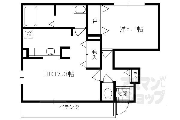 リヴィエールTの間取り写真