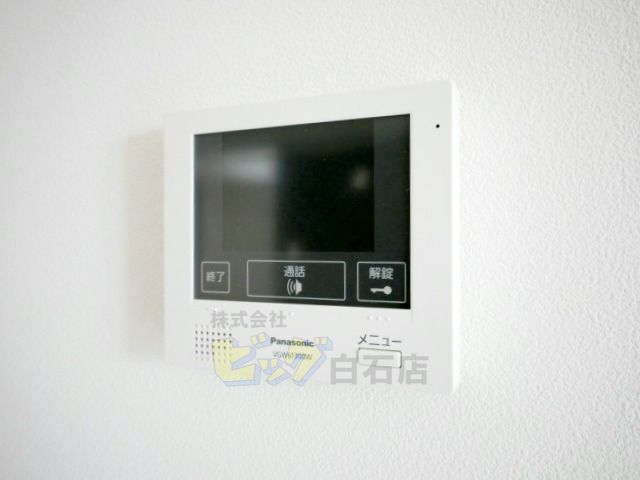 セキュリティ　ＴＶインターホン付きです♪