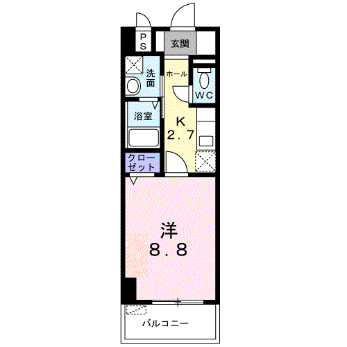 メゾン Shinkaの間取り写真