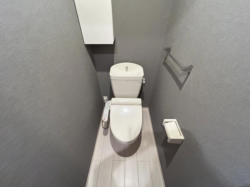 筑豊電気鉄道 熊西駅 徒歩5分 3階建 築12年のトイレ写真
