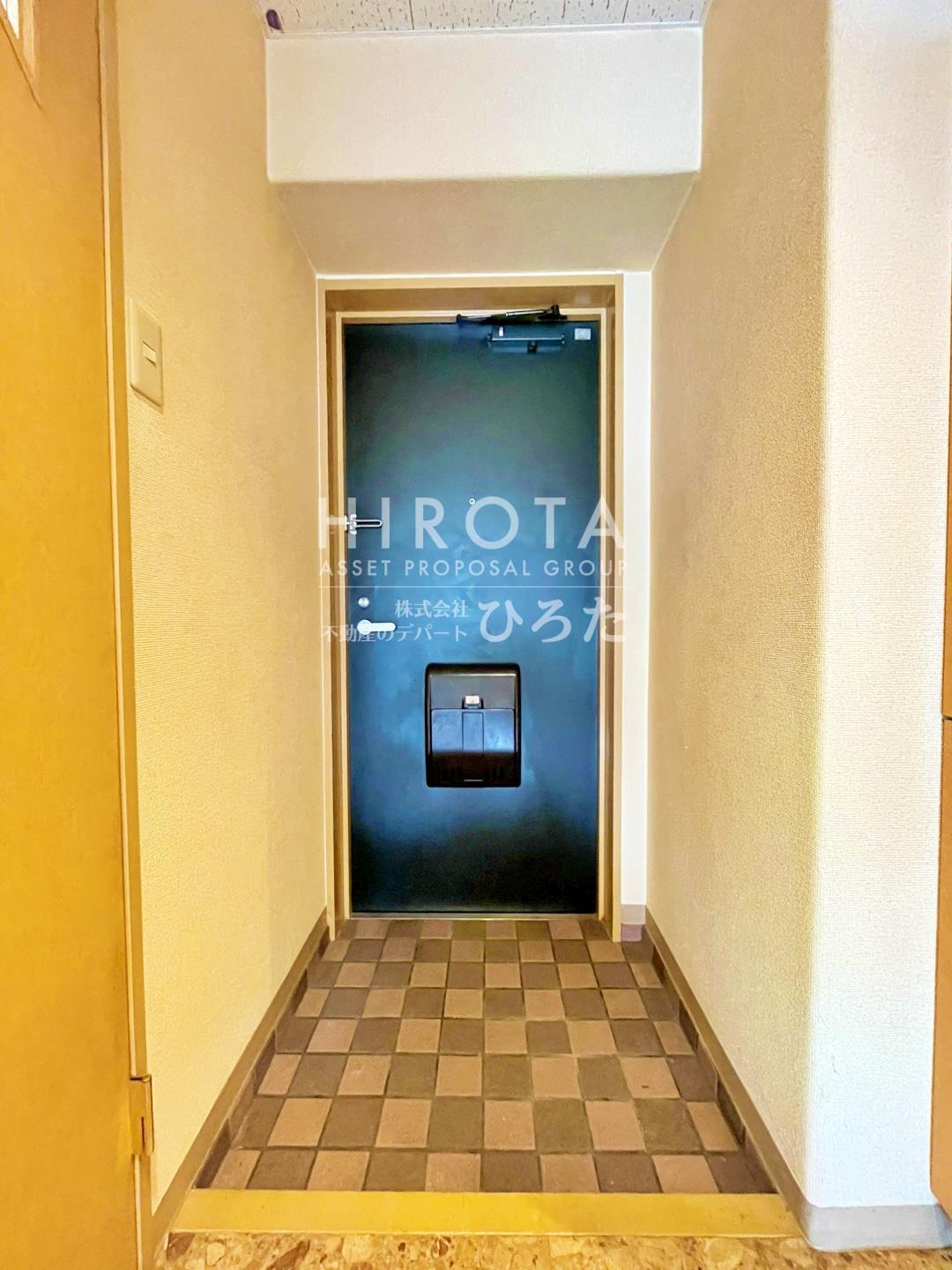 アリビオ八幡の玄関写真