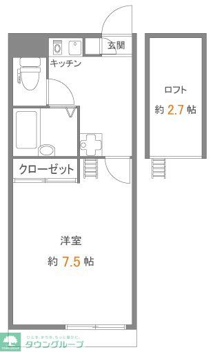 メインシティガーデン エスポワールの間取り写真