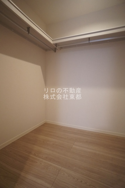 収納　奥行のあるウォークインクローゼットならお荷物多い方でも安心☆
