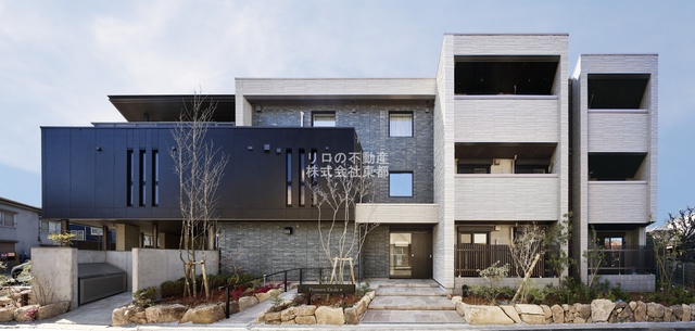 建物外観　１月末完成新築！積水ハウスの賃貸住宅シャーメゾンプレミア！