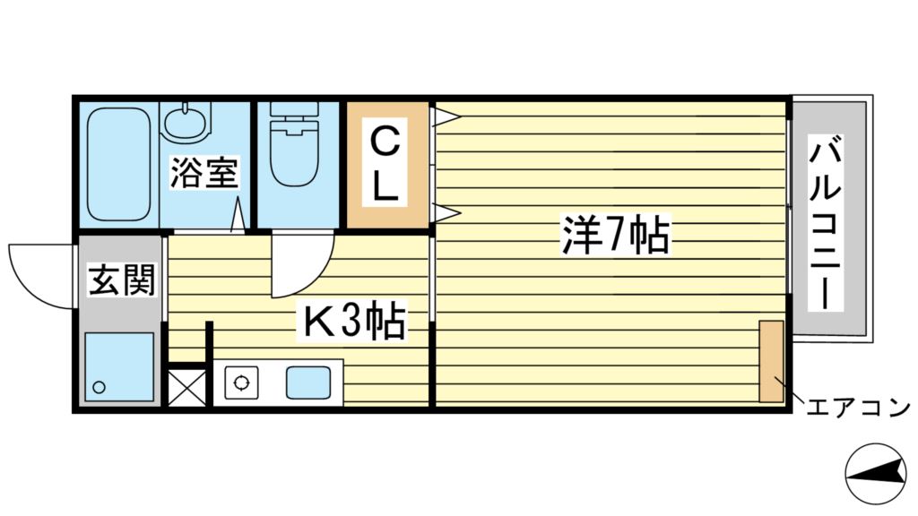 ラフィーネ赤穂 参番館の間取り写真