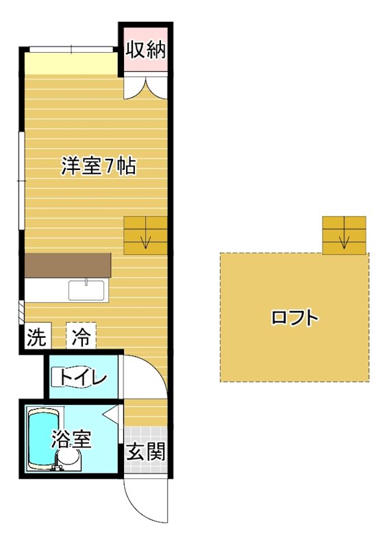 ボトラッチパレスの間取り