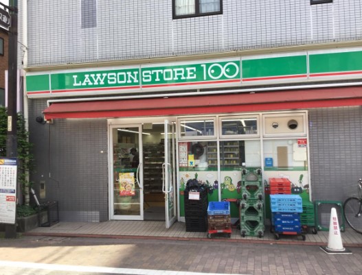 コンビニ　ローソンストア100西蒲田4丁目店（コンビニ）まで191m