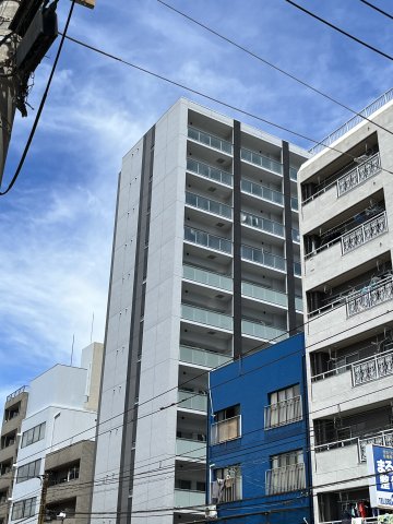 広島市南区宇品神田のマンションの建物外観
