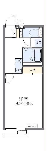 千葉県船橋市咲が丘４（アパート）の賃貸物件の間取り