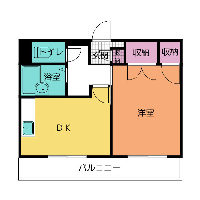 コンフォール石脇の間取り